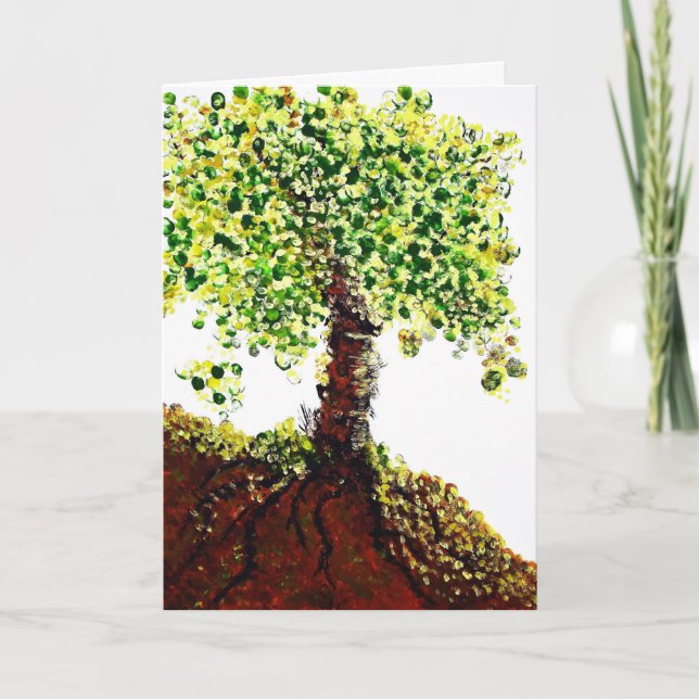 Tarjeta Árbol de la vida (Anverso)
