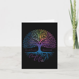 Tarjeta Árbol De La Vida Elegir El Awaren De Prevención De
