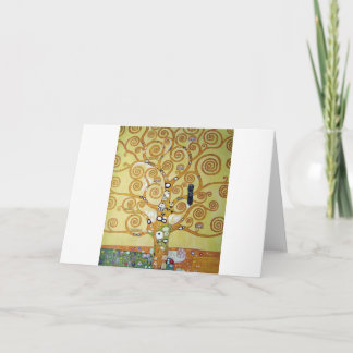 Tarjeta ÁRBOL de la VIDA - Klimt