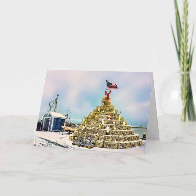 Tarjeta Árbol de langosta en MAMÁES de Plymouth (Anverso)