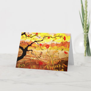 Tarjeta Árbol de manzana con fruta roja de Paul Ranson
