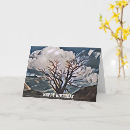 TARJETA ÁRBOL DE MONTAÑA