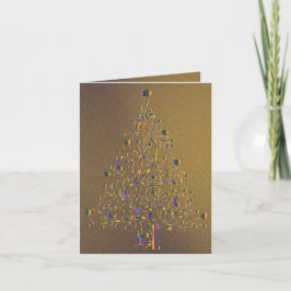 Tarjeta Árbol de Navidad