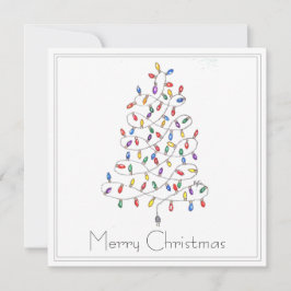 Tarjeta Árbol de Navidad