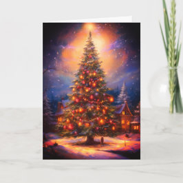 Tarjeta Árbol de Navidad