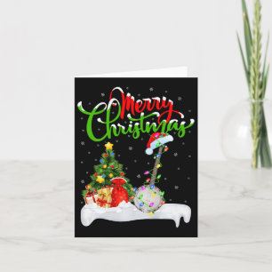 Tarjeta Árbol de navidad ilumina a Navidades de banjo musi