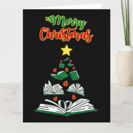 Tarjeta Árbol de Navidad libresco III