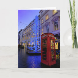 Tarjeta Árbol de Navidad, South Molton St., Londres