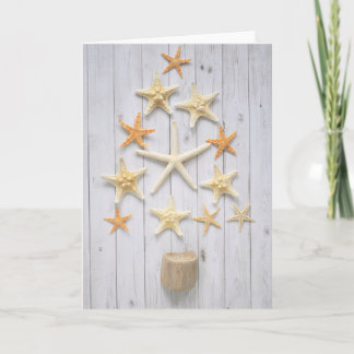 Tarjeta Árbol de Navidad Starfish