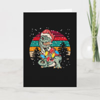 árbol de navidad t-rex