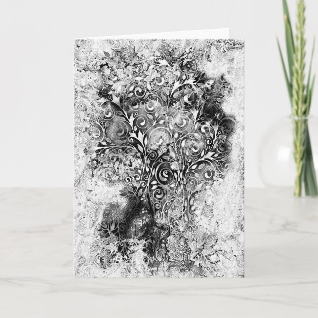 Tarjeta Árbol De Vida - Espirales Sale Estilo 1 (Anverso)