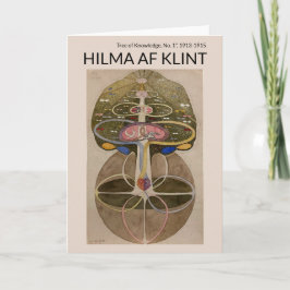 Tarjeta Árbol del Conocimiento No.1, Hilma af Klint