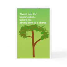 Árbol fuerte de la sobriedad