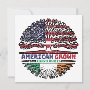 Tarjeta Árbol irlandés de Estados Unidos Estados Unidos Es