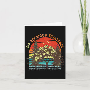 Tarjeta Árbol sutil Anti Trump Fir Dogwood Tamarack 1