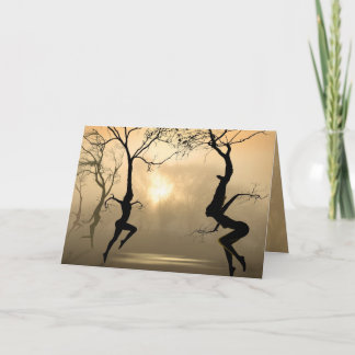 Tarjeta Árboles bailables
