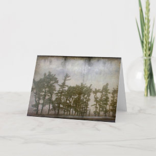 Tarjeta Árboles de invierno