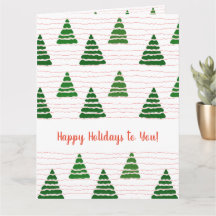 Árboles de navidad con cuerdas de peras