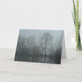 Tarjeta Árboles de niebla