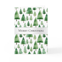 Árboles verdes de Navidad