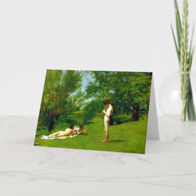 Tarjeta Arcadia Fine Art Greetings Card (Anverso)