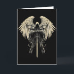 Tarjeta Arcángel Gabriel Ángel Cristiano Guerrero Católico<br><div class="desc">Arcángel Gabriel Ángel Cristiano Guerrero Católico</div>