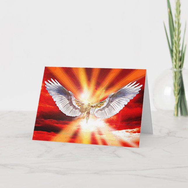 Tarjeta Arcángel Michael (Anverso)