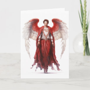 Tarjeta Arcángel Uriel Sabiduría Angelical Artes Ciencia