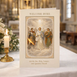 Tarjeta ARCÁNGELES católicos