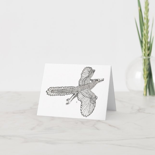 Tarjeta Archaeopteryx (Anverso)