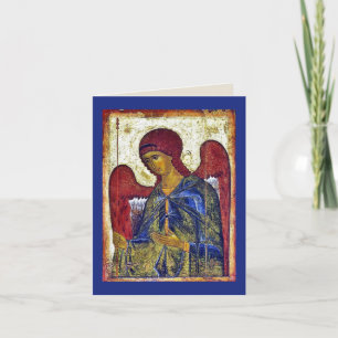 Tarjeta Archangel Gabriel Byzantine Christian Art