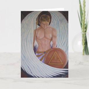 Tarjeta Archangel Michael Greeting Card