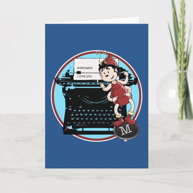 Tarjeta Archy ama Mehitabel (Anverso)