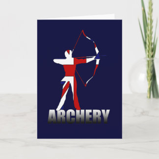 Tarjeta Arco con bandera británica Archer UK GB