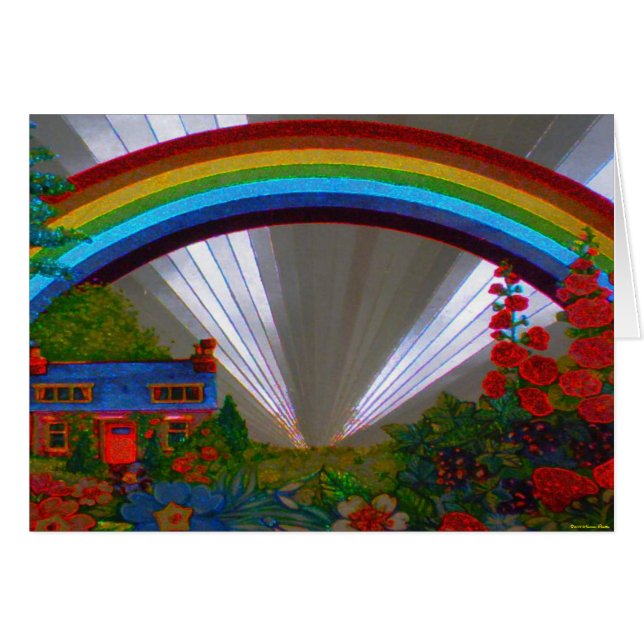 Tarjeta arco iris (Anverso (Horizontal))