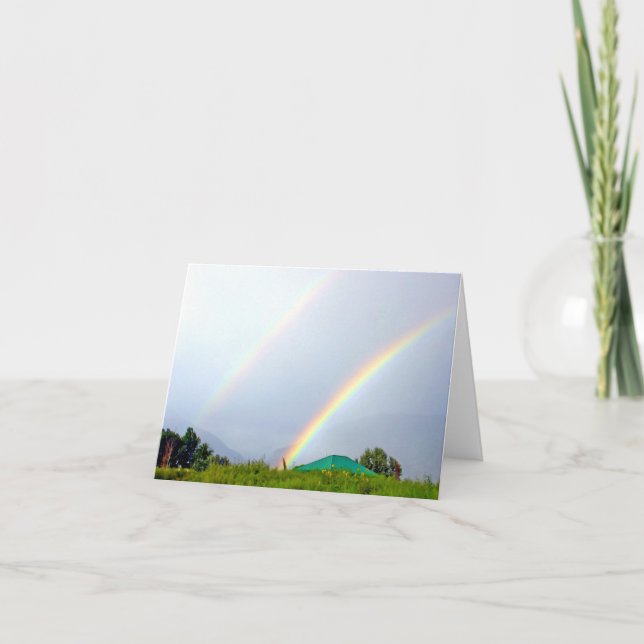 Tarjeta Arco iris doble (Anverso)