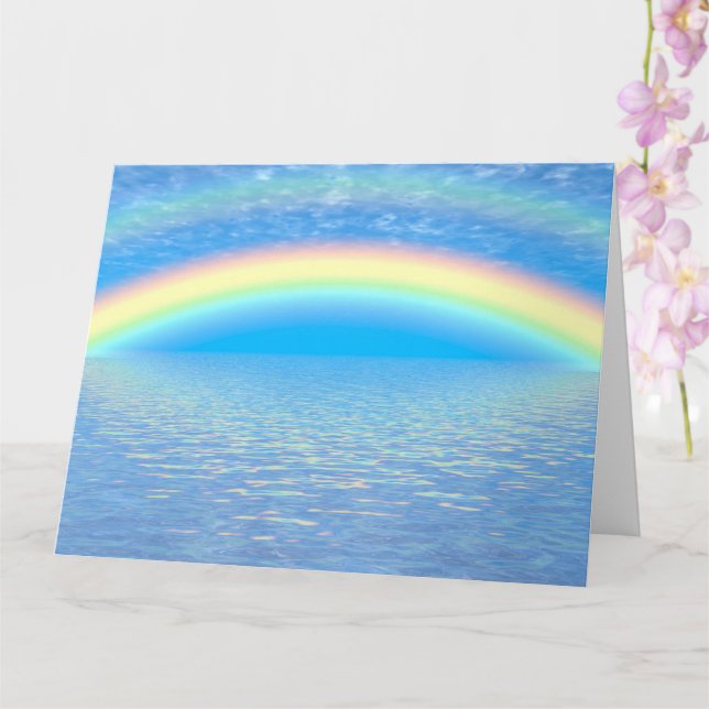 Tarjeta Arcoiris (Orquídea)