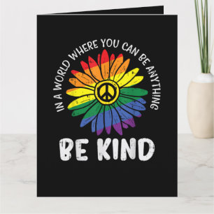 Tarjeta Arcoíris de bondad mundial