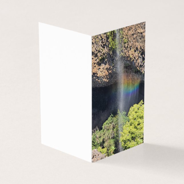 Tarjeta Arcoiris de cascada (Exterior)