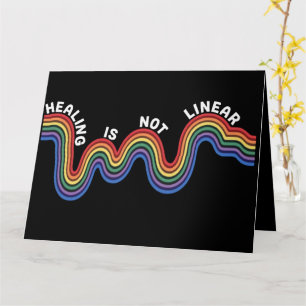 Tarjeta Arcoíris de Conciencia sobre Salud Mental LGBTQ