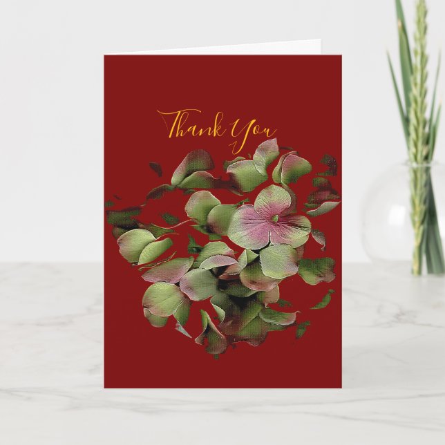 Tarjeta Arcoíris Floral Gracias Aprecio (Anverso)