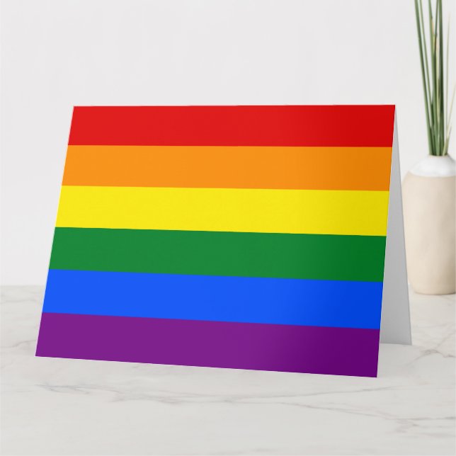 Tarjeta Arcoiris (LGBT) (Anverso)
