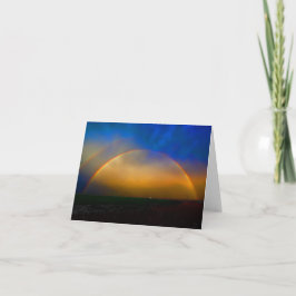 Tarjeta Arcoiris pastel