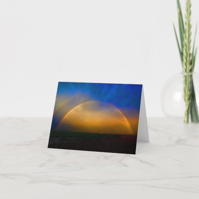 Tarjeta Arcoiris pastel (Anverso)