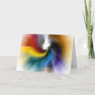 Tarjeta "Arcoiris renacido"