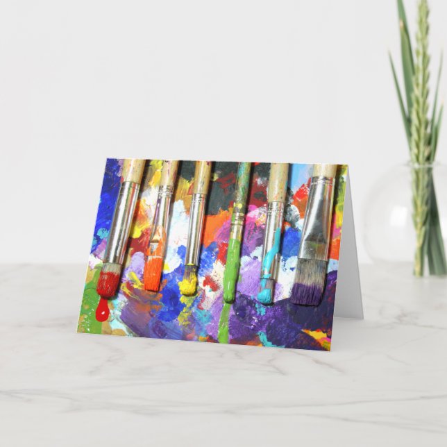 Tarjeta Arcos de lluvia en curso (Anverso)