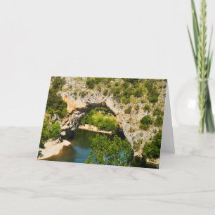 Tarjeta Ardeche, Francia