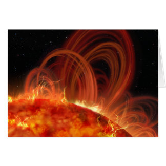 Tarjeta ardiente de Sun