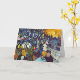 Tarjeta Arena en Arles   Van Gogh  