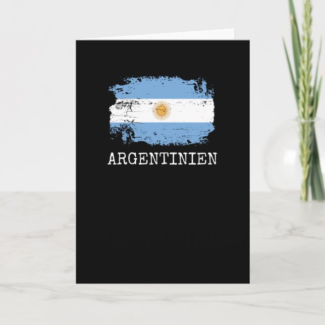 Tarjeta Argentina (Anverso)